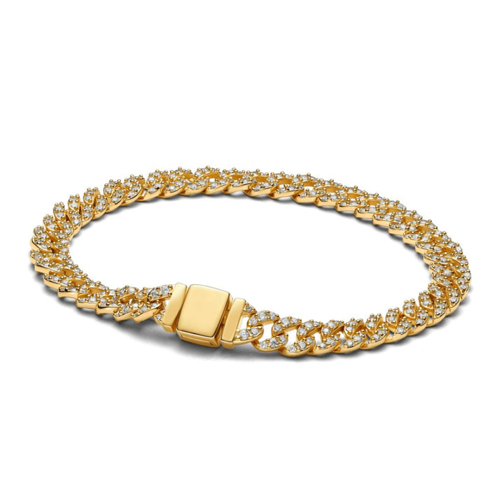 Cuban Bracelet made of Moissanite