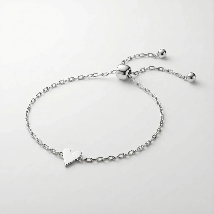 "Te Amo" Matching Hearts Bracelet